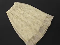 earth music&ecology アースミュージック＆エコロジー ロング スカート sizeF/アイボリー ■◇ レディース