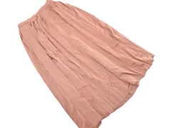 新品 Rope Picnic ロペピクニック プリーツ ロング スカート size38/茶 ■◇ レディース