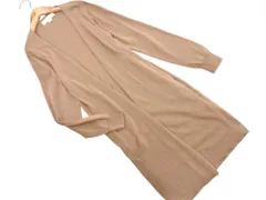 B:MING BEAMS ビームス ロング カーディガン sizeONE/ブラウン ■◇ レディース