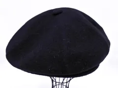 KANGOL カンゴール ウール混 ハンチング キャップ sizeM/黒 ◇■ メンズ