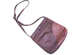 IBIZA イビザ レザー ショルダー バッグ 茶 ■■ レディース