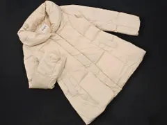 ROPE ロペ ビッグカラー ダウン コート size38/ライトベージュ ◆■ レディース