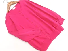 MACKINTOSH PHILOSOPHY マッキントッシュフィロソフィー ニット カーディガン size38/ピンク ■◇ レディース