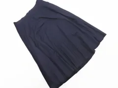 EVEX by KRIZIA エヴェックスバイクリツィア フレア スカート size40/紺 ■■ レディースのサムネイル