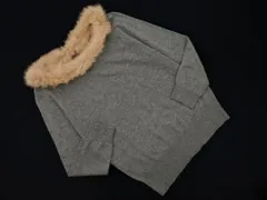 PROPORTION プロポーション ボディドレッシング ファー ニット セーター size3/グレー ◇■ レディースのサムネイル