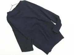 green label relaxing グリーンレーベルリラクシング ユナイテッドアローズ ボトルネック ニット セーター 紺 ◇■ レディース