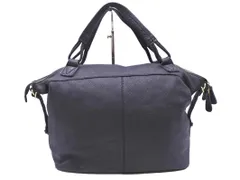 ear PAPILLONNER イア パピヨネ レザー トート バッグ 黒 ■■ レディース