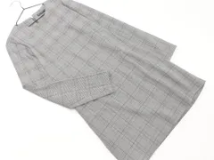 ZARA ザラ グレンチェック Iライン ワンピース sizeM/グレー ◇■ レディース