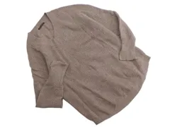 BARNYARDSTORM バンヤードストーム ウール100% Vネック ニット セーター size1/クレージュ ◇■ レディース