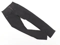 新品 MURUA ムルーア ハイウエスト ボタンフライ スキニー パンツ sizeXS/黒 ■■ レディース