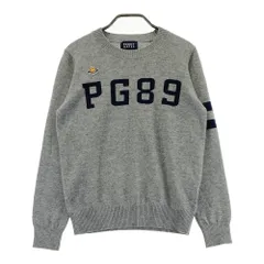 サイズ：0 PEARLY GATES パーリーゲイツ  カシミヤ混 長袖ニットセーター ニコちゃん  グレー系 [240101627091] ゴルフウェア レディース ストスト
