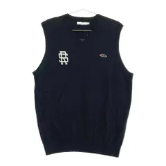 サイズ：XL ROUGH&SWELL ラフアンドスウェル  ニットベスト  ブラック系 [240101628412] ゴルフウェア メンズ ストスト