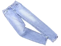 SLY スライ USED加工 スキニー デニムパンツ size25/インディゴ ■■ レディース