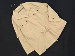 TRANS WORK トランスワーク ドロスト ジャケット size44/ライトベージュ ■◇ レディースのサムネイル