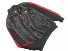 le coq sportif ルコックスポルティフ 中綿 切替 ハーフジップ ニット セーター sizeL/黒ｘ赤 ◇■ メンズのサムネイル
