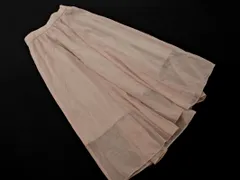 snidel スナイデル シアー ロング スカート sizeone/ライトベージュ ■■ レディース