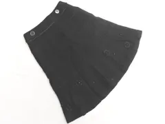 Courreges クレージュ ウール混 花 モチーフ フレア スカート size36/濃紺 ◇■ レディースのサムネイル