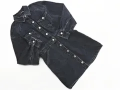 ZARA ザラ デニム USED加工 シャツ ワンピース sizeM/インディゴ ◇■ レディース