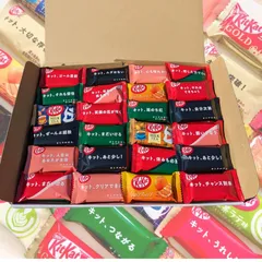キットカット ミニ 食べ比べ 48個 ギフト箱入り プレゼント 6種以上 ランダムセット 詰め合わせ