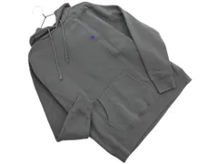 Champion チャンピオン 裏起毛 ロゴ刺 プルオーバー パーカー sizeL/グレー ◇■ メンズ