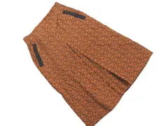 VIS ビス ジャガード スカート sizeM/ブラウン ◇■ レディース