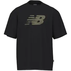 New Balance ニューバランス 53 ショートスリーブTシャツ マルチスポーツ 半袖Ｔシャツメンズ amt53171-bk、ブラック