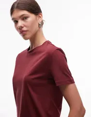 マンゴ レディース トップス Tシャツ コットン Mango cotton tshirt Black ブラック