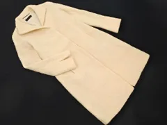 iCB アイシービー ウール100% コート size9/アイボリー ◇■ レディース
