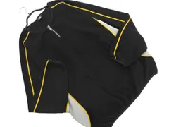 DESCENTE デサント フリース ハーフジップ プルオーバー size0/黒 ◇■ メンズ