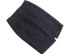 UNTITLED アンタイトル ウール混 ツイード タイト スカート size1/濃紺 ◇■ レディース