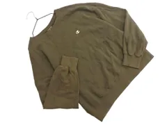 Champion チャンピオン ロゴ刺繍 トレーナー スウェット sizeM/カーキ ◇■ レディース