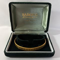 EDDIE BORGO ゴールド バングル 幅2.4㎝ アパルトモン - メルカリ