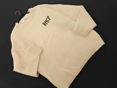 CIAOPANIC チャオパニック 刺繍 ニット セーター sizeL/アイボリー ◇■ メンズのサムネイル