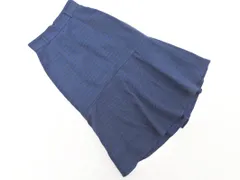 PROPORTION プロポーション ボディドレッシング 千鳥柄 ロング スカート sizeS/青 ◇■ レディースのサムネイル