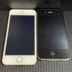 Apple iPhone 5S A1453 / iPhone 4 A1387 2台セット 本体のみ 通電確認のみ 動作未確認 ジャンク