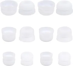 装着感向上 落下防止 快適 遮音性 Case」付けたまま充電可能 6ペア the in 短軸TWS向け設計「Fit 3サイズ 交換用シリコン製 Sony用1000xm5用1000xm4用Soundcore用JBLカナル型イヤホン用 ホワイト TWSカナル型イヤ