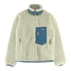 PATAGONIA (パタゴニア) 21AW CLASSIC RETRO-X PELICAN JACKET ポケットロゴ クラシック レトロ ペリカン ジップアップ フリース ジャケット ベージュ 23056