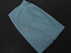 UNITED ARROWS ユナイテッドアローズ ウール100% タイト スカート size36/水色 ◇■ レディース