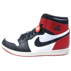 NIKE (ナイキ) AIR JORDAN 1 RETRO HIGH OG BLACK TOE REIMAGINED DZ5485-106 エアジョーダン1 レトロ OG ブラックトゥリイマジンド ハイカットスニーカー US15/33.0cm