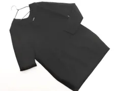 BUONA GIORNATA ボナジョルナータ ウール混 Vネック ニット チュニック ワンピース sizeF/黒 ◇■ レディースのサムネイル