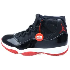 NIKE (ナイキ) AIR JORDAN 11 RETRO BRED エアジョーダン11 レトロ ブレッド ハイカットスニーカー ブラック/レッド US9.5/27.5cm 378037-061