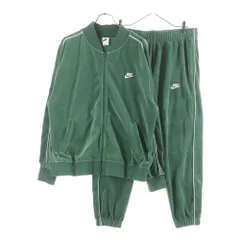 NIKE (ナイキ) CLUB VELOUR JACKET クラブベロアジャケット セットアップ グリーン FB82132-323のサムネイル