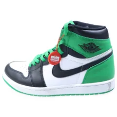 NIKE (ナイキ) AIR JORDAN 1 RETRO HIGH OG LUCKY GREEN DZ5485-031 エアジョーダン レトロ ラッキーグリーン ハイカットスニーカー グリーン/ホワイト/ブラック US10/28cm