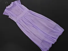 Andemiu アンデミュウ レース ノースリーブ ワンピース sizeM/ラベンダー ■◆ レディース