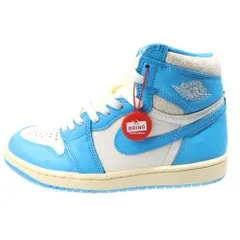 NIKE (ナイキ) AIR JORDAN 1 RETRO HIGH OG UNC REIMAGINED エアジョーダン1 レトロ リイマジンド ハイカットスニーカー ブルー/ホワイト US7/25cm DZ5485-402