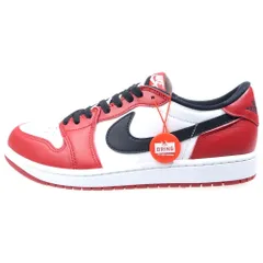 NIKE (ナイキ) AIR JORDAN 1 RETRO LOW OG CHICAGO HQ6998-600 エアジョーダン 1 レトロ シカゴ ローカットスニーカー US10/28.0cm ホワイト/レッド