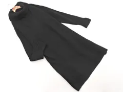 URBAN RESEARCH ROSSO アーバンリサーチロッソ タートルネック ニット ワンピース sizeF/黒 ◇■ レディース