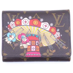 LOUIS VUITTON (ルイヴィトン) モノグラム ポルトフォイユヴィクトリーヌヴィヴィエンヌ ブラウン/ローズバレリーヌ M69754 三つ折り財布 ウォレット