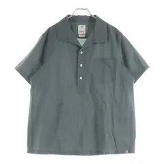 VISVIM (ヴィスヴィム) 22SS FAIRWAY SHIRT P.O S/S フェアウェイ リネン オープンカラー半袖シャツ グリーン 0122105011021のサムネイル
