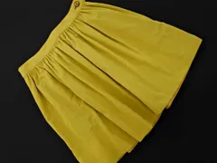 BURBERRY バーバリー BLUE LABEL ブルーレーベル フレア スカート size38/黄 ■◇ レディース